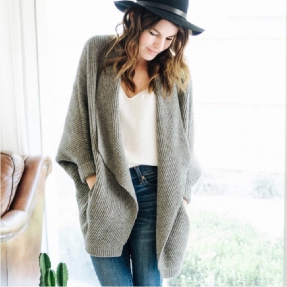 Madewell Cocoon Sweater Cardigan